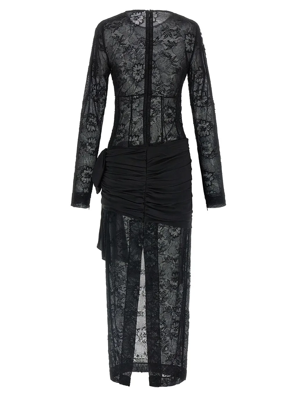 Alessandra Rich Lace Bustier Dress