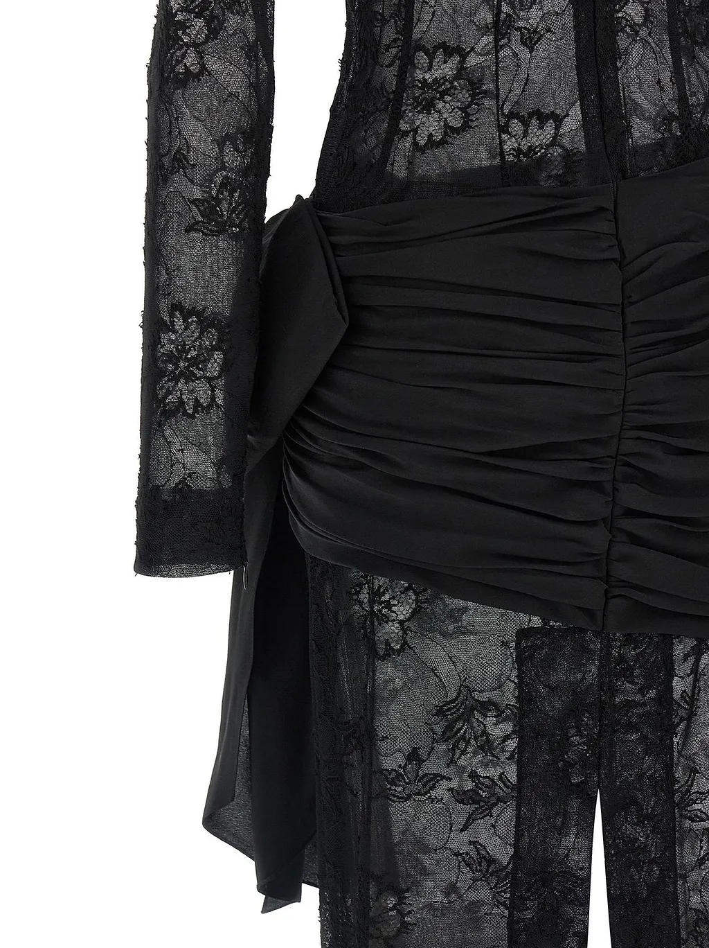 Alessandra Rich Lace Bustier Dress