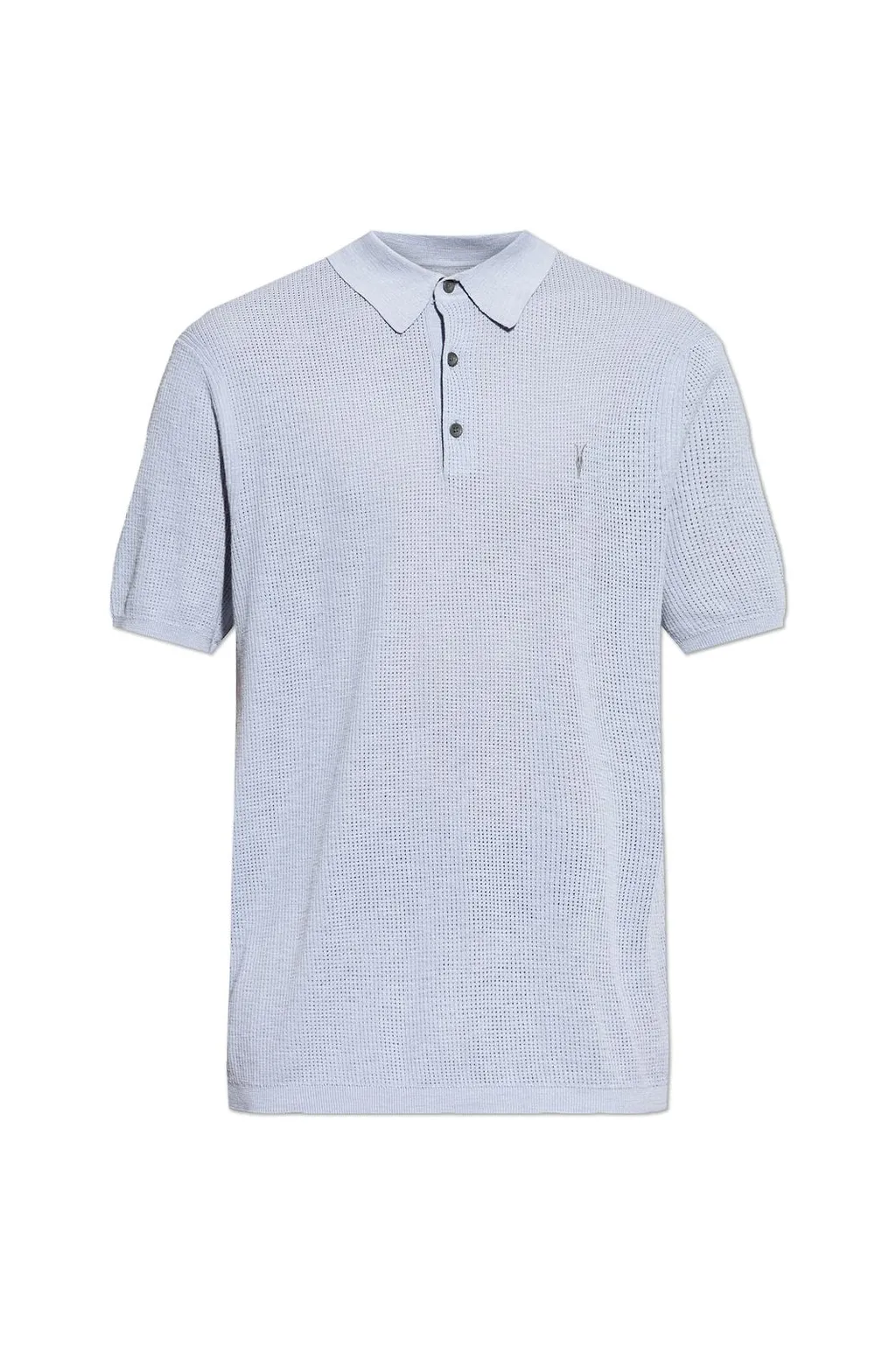 Allsaints Aubrey Textured Polo Shirt