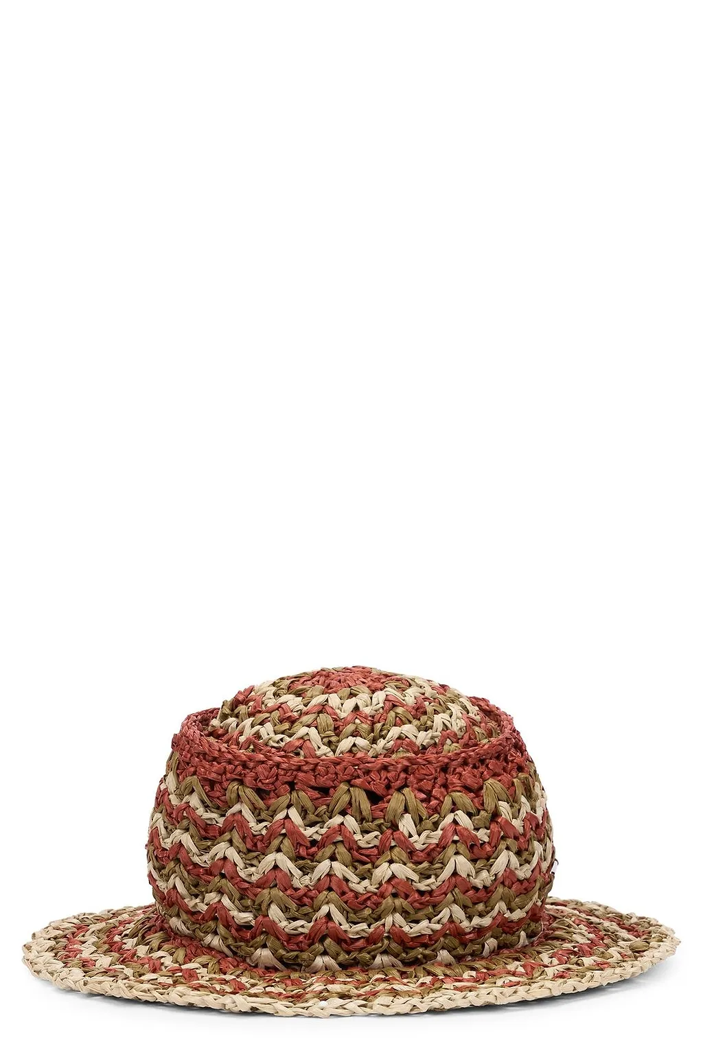 Alberta Ferretti Wide-Brim Woven Hat