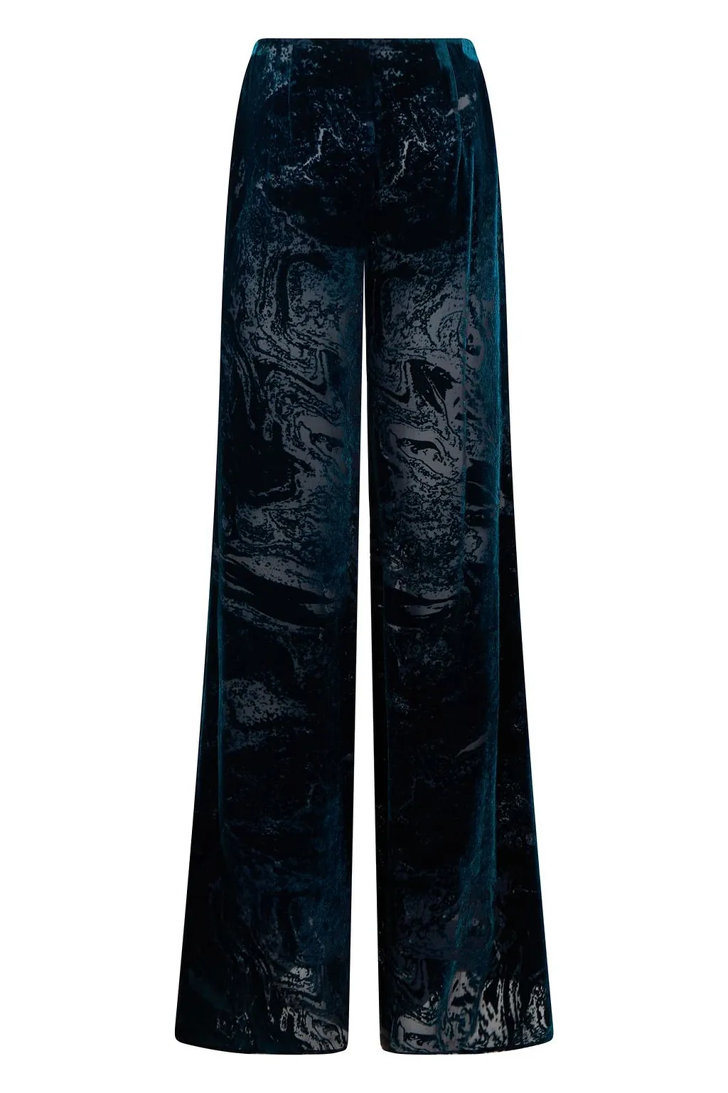 Alberta Ferretti Wide-Leg Patterned Pants
