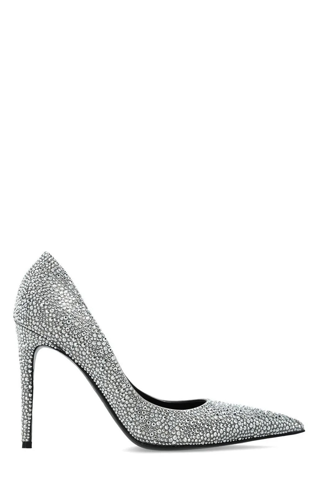 Alexander Mcqueen Skull Crystal Pumps