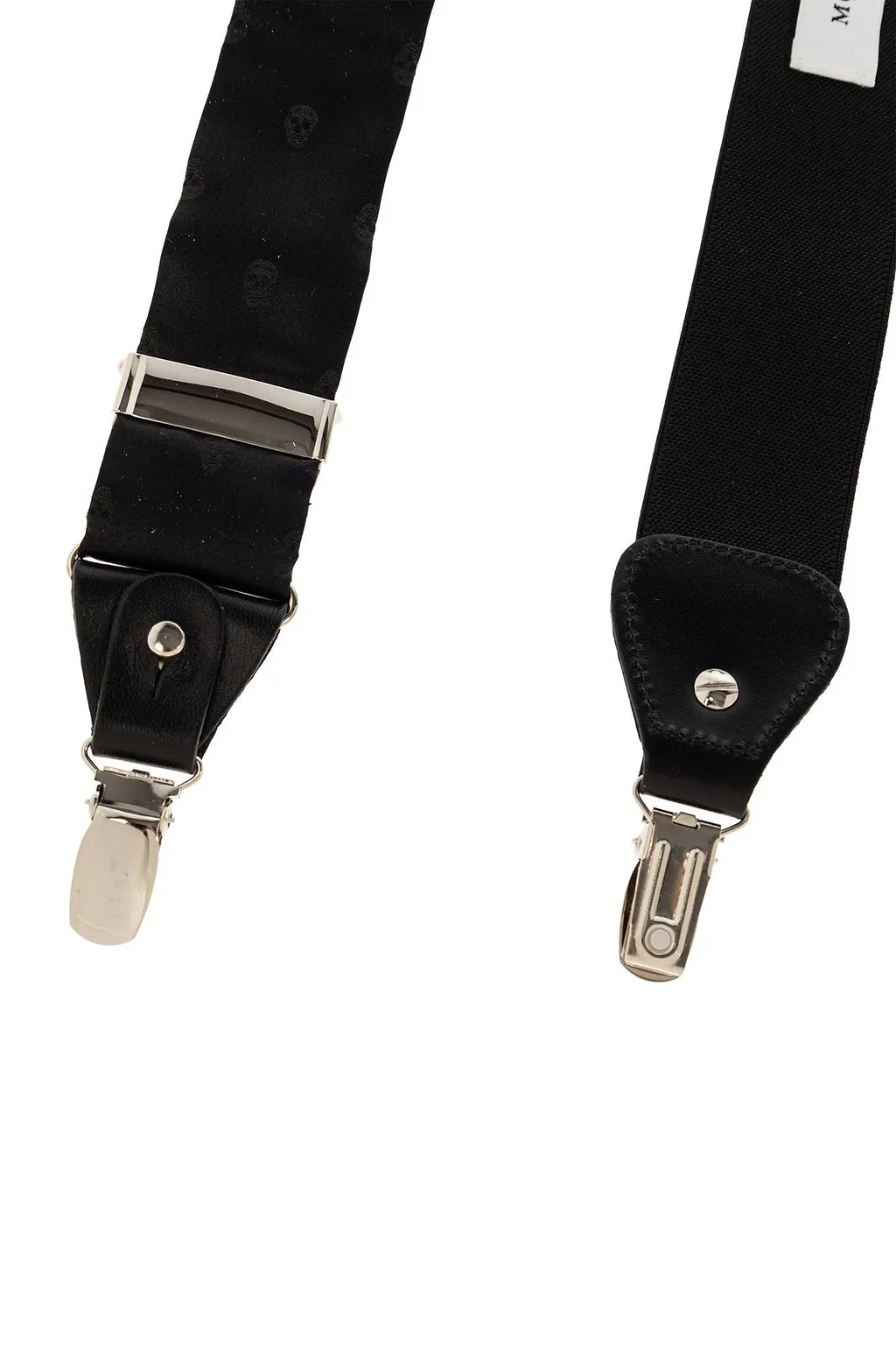 Alexander Mcqueen Skull Jacquard Suspenders