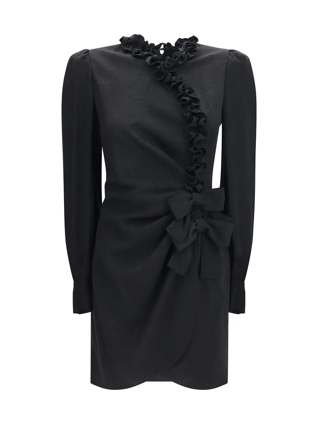 Alessandra Rich Ruffled Mini Dress