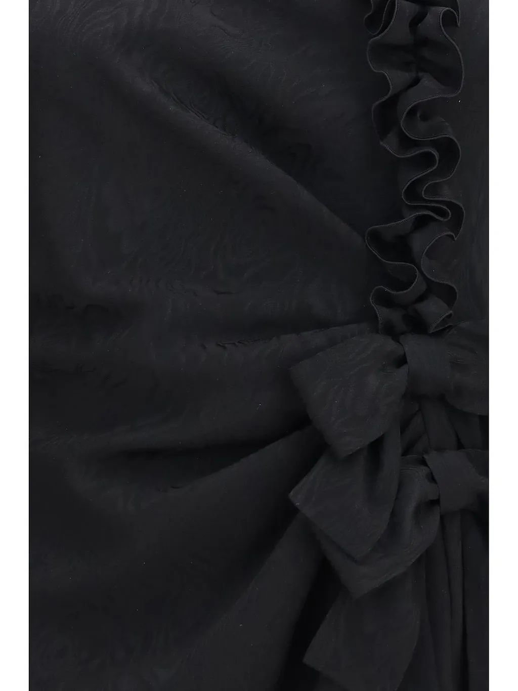 Alessandra Rich Ruffled Mini Dress