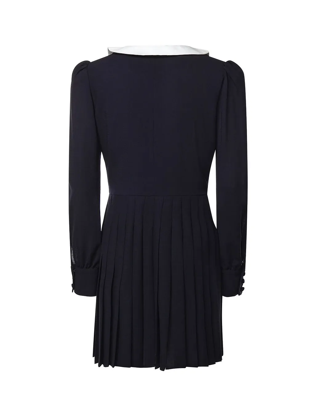 Alessandra Rich Ruffled Pleated Mini Dress