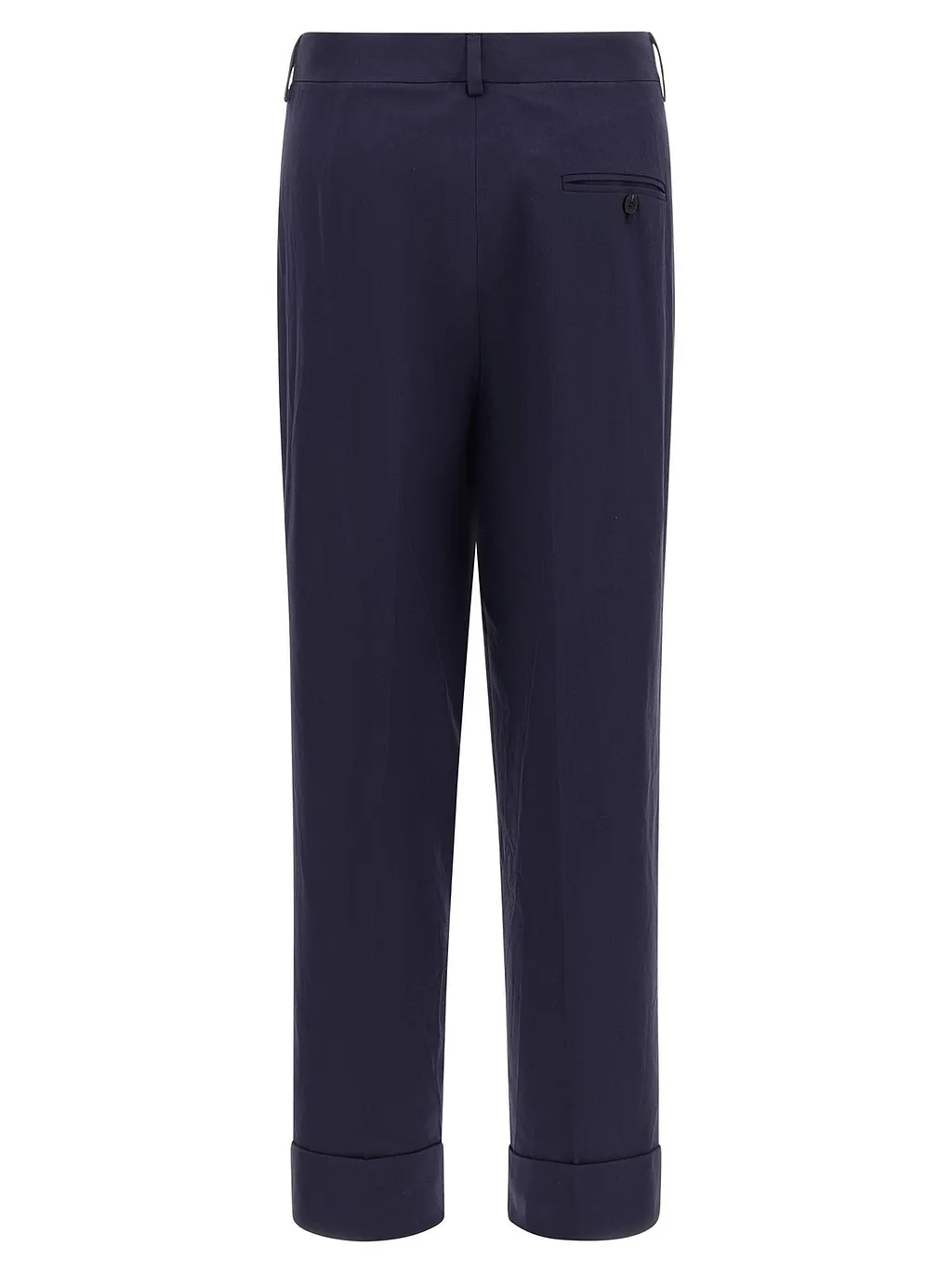 Alberto Biani Albertino Cuffed Straight-Leg Pants