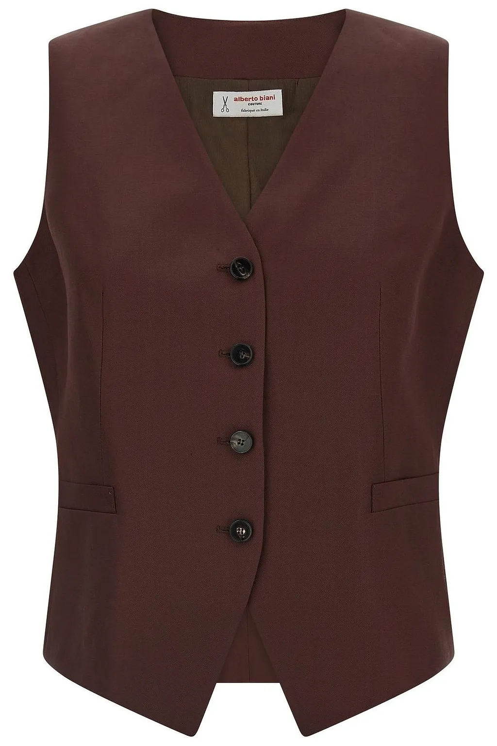 Alberto Biani Asymmetric Tailored Vest