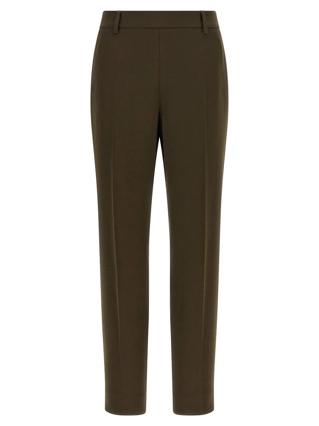 Alberto Biani Crepe Straight-Leg Pants