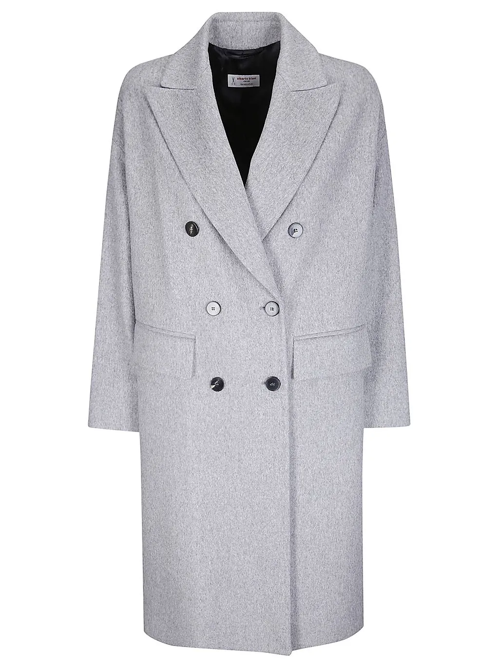 Alberto Biani Double-Breasted Oversized Coat