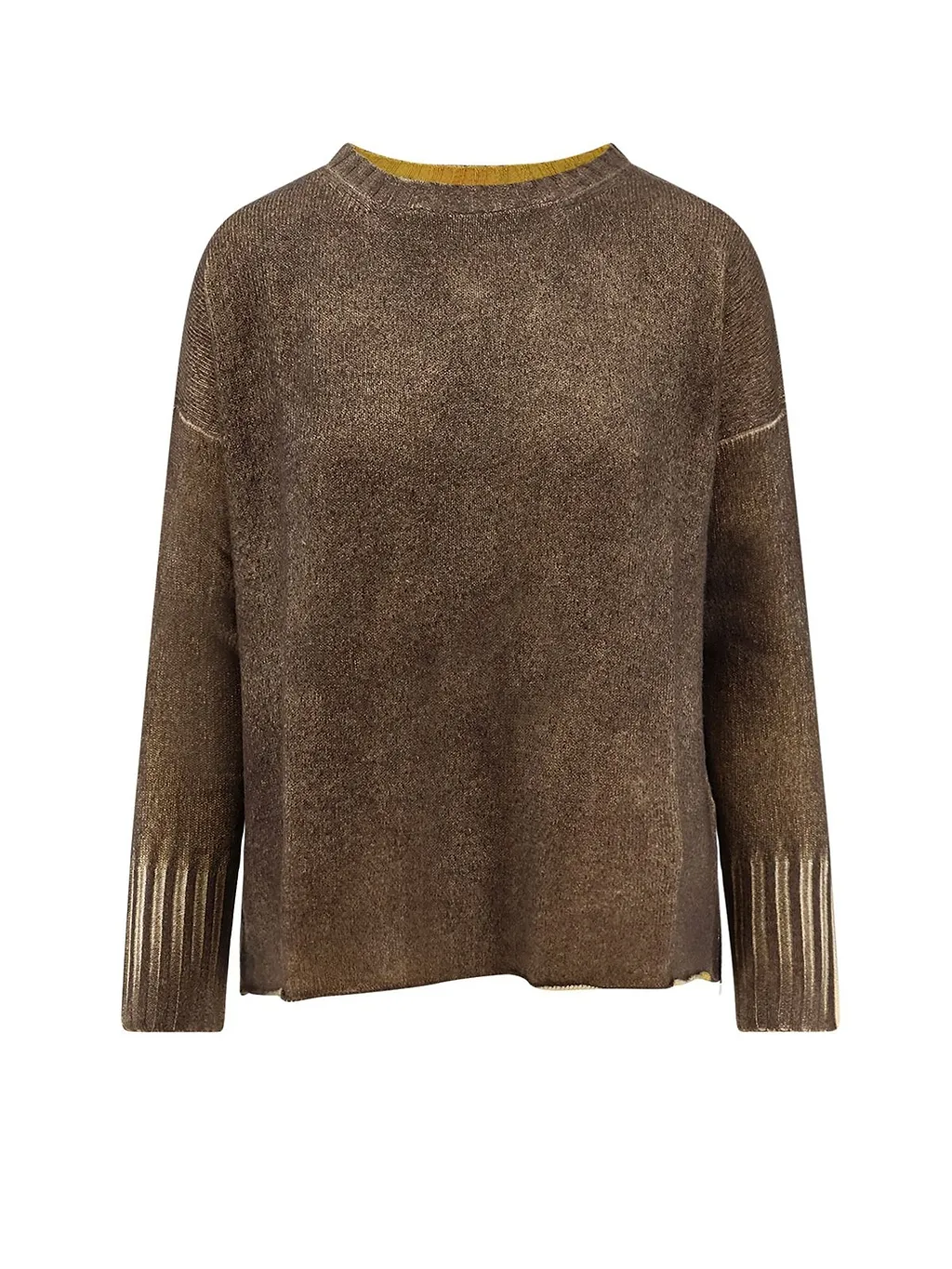 Alessandro Aste Ribbed Crew Neck Knitwear