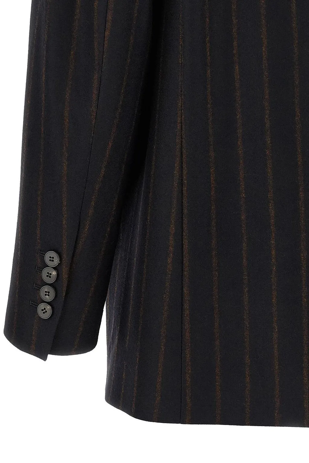 Alberto Biani Pinstripe Double-Breasted Blazer