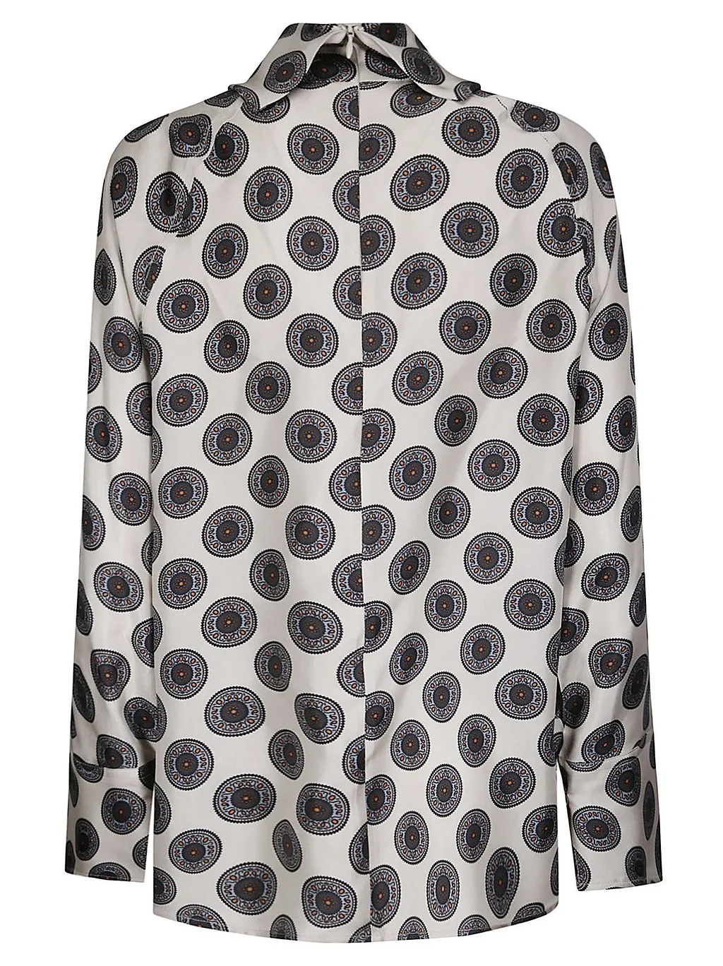 Alberto Biani Printed High Neck Top