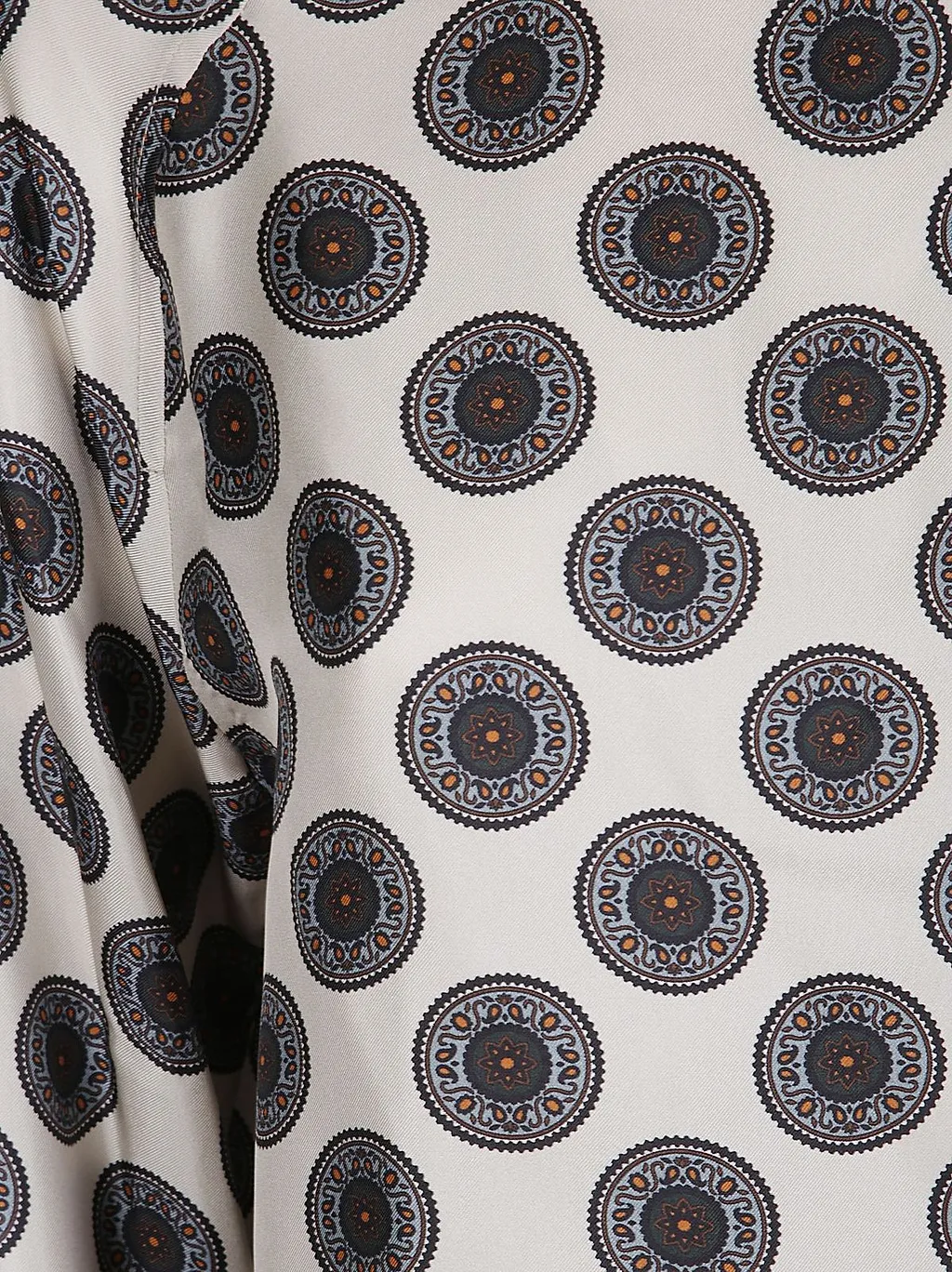 Alberto Biani Printed High Neck Top