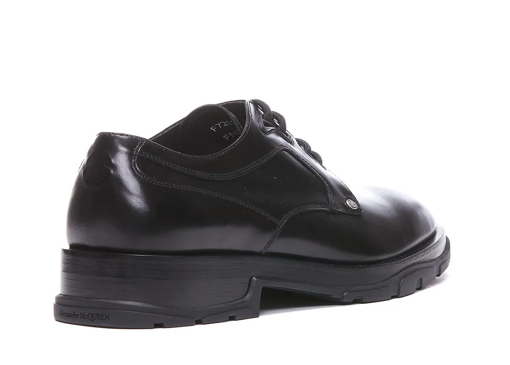 Alexander Mcqueen Slim Tread Lace-Up Shoes