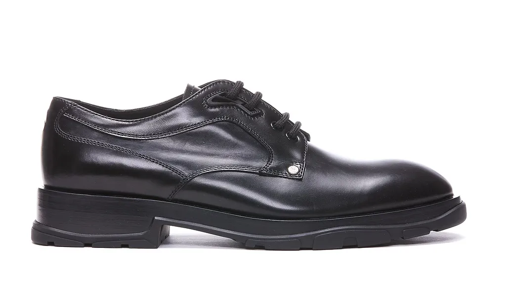 Alexander Mcqueen Slim Tread Lace-Up Shoes