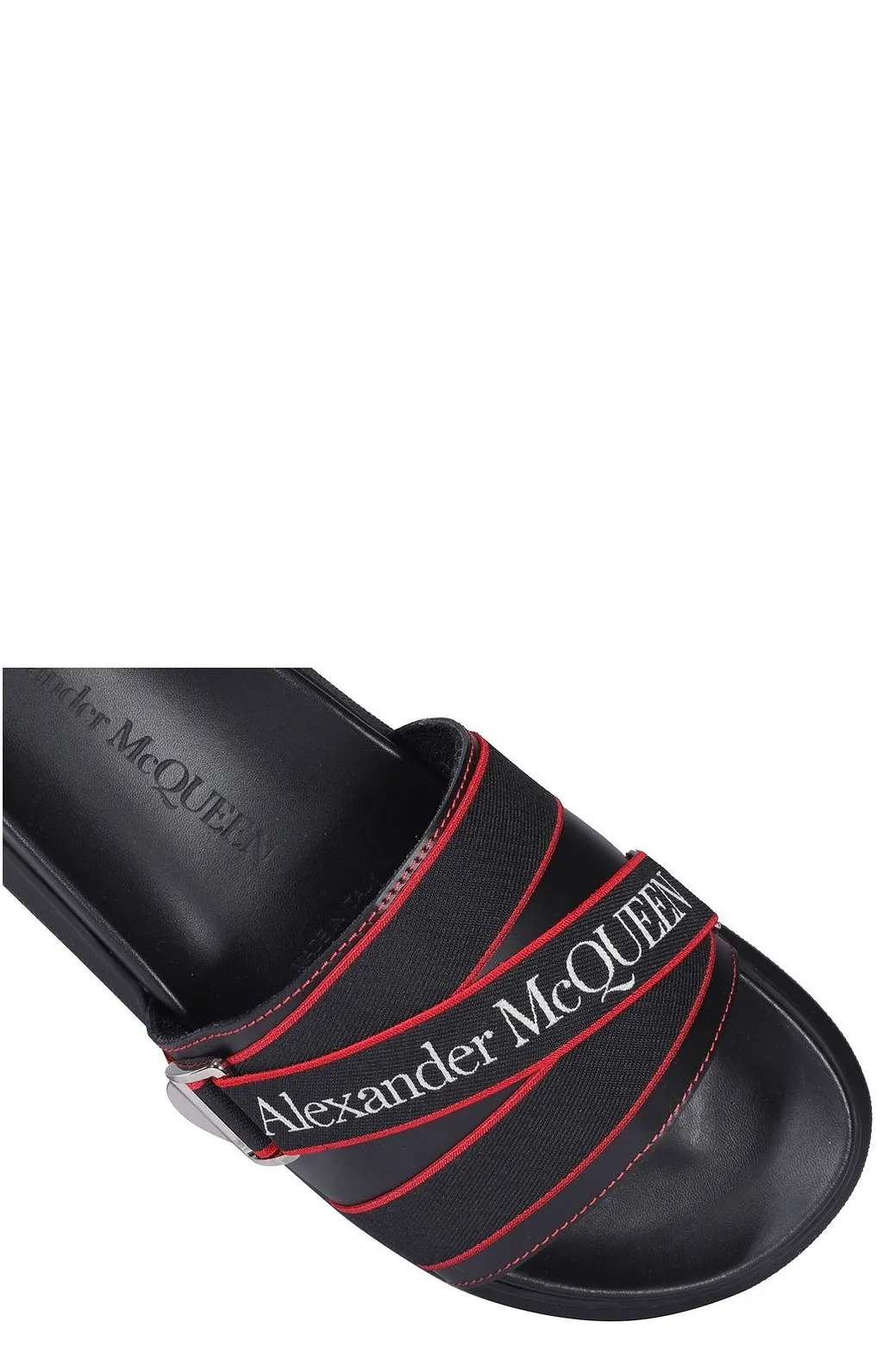Alexander Mcqueen Strap Logo Detailed Sandals