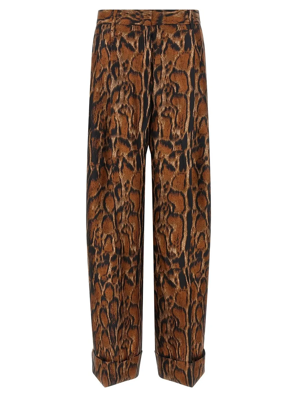 Alberto Biani Wide-Leg Printed Pants