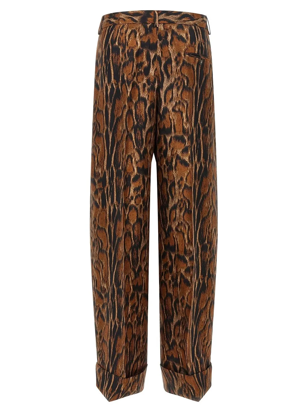 Alberto Biani Wide-Leg Printed Pants