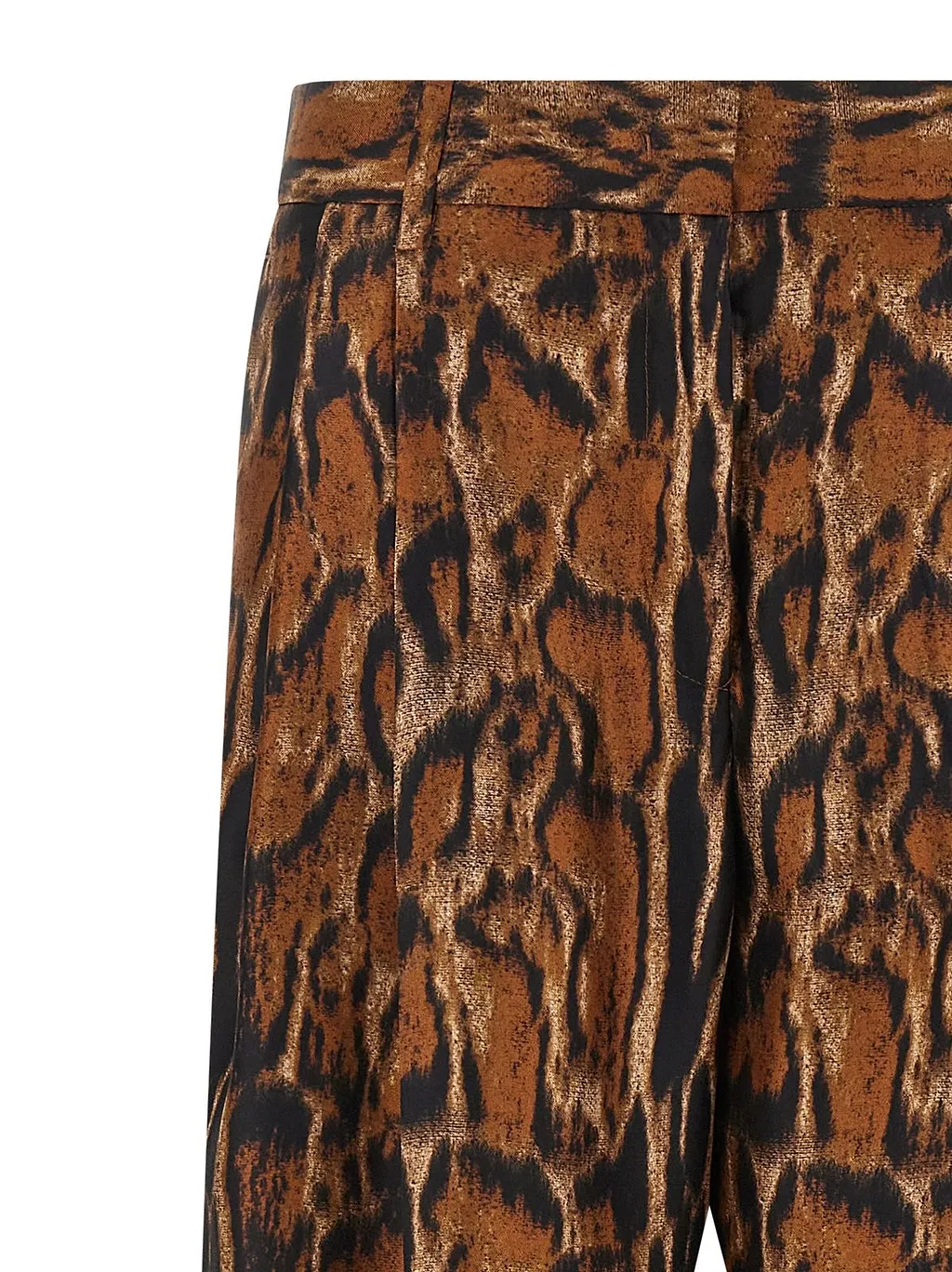 Alberto Biani Wide-Leg Printed Pants