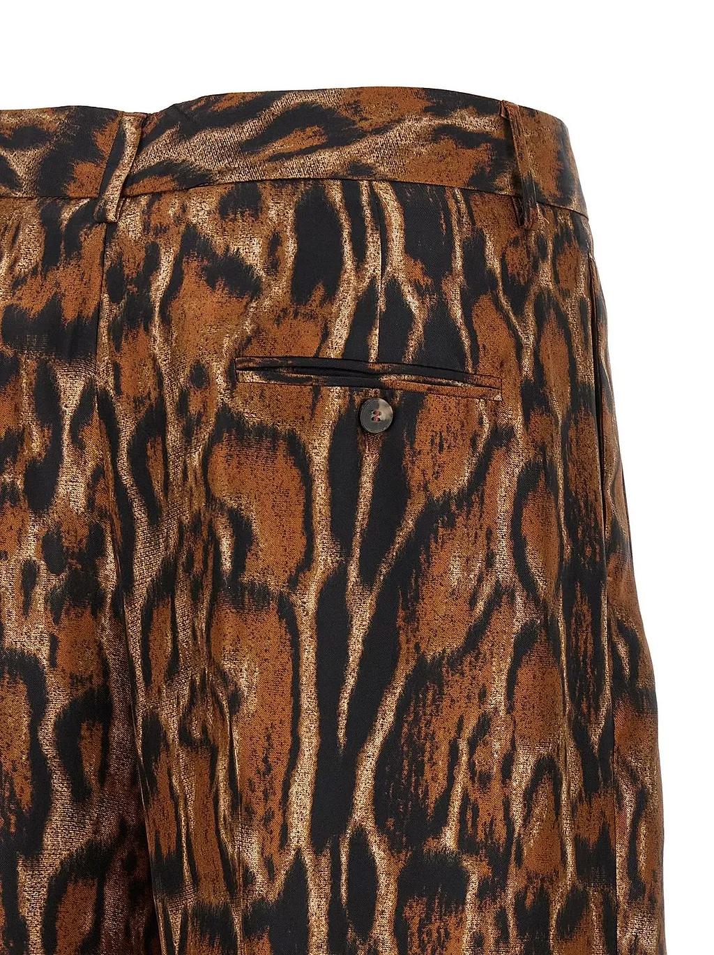 Alberto Biani Wide-Leg Printed Pants