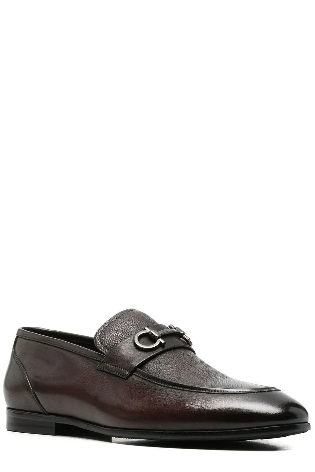 Alberto Gozzi Metal Bit Dress Loafers