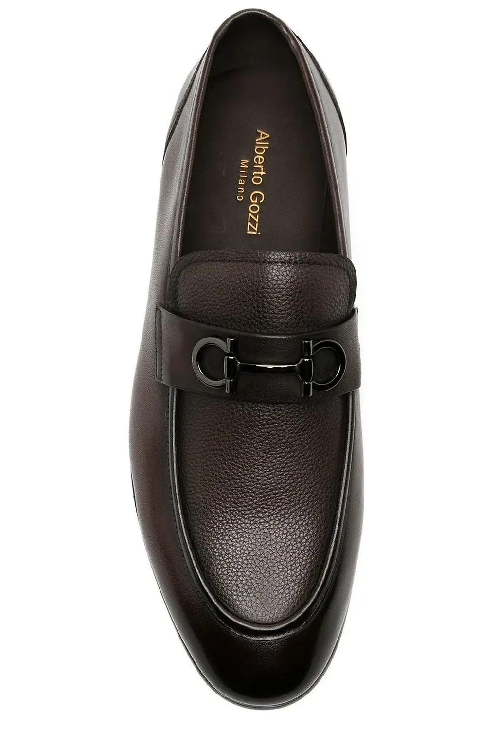 Alberto Gozzi Metal Bit Dress Loafers