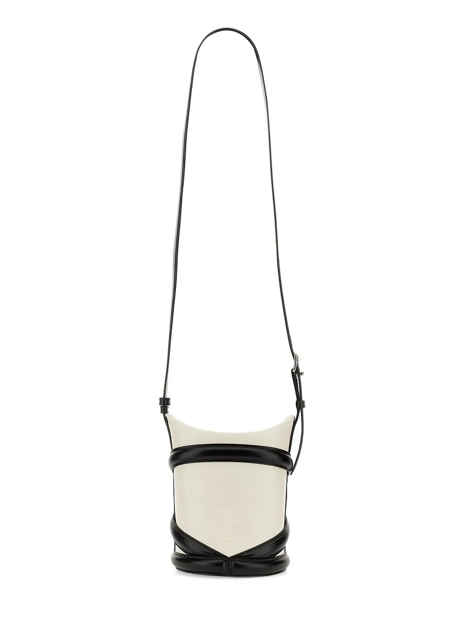 Alexander Mcqueen The Curve Small Bucket Bag
