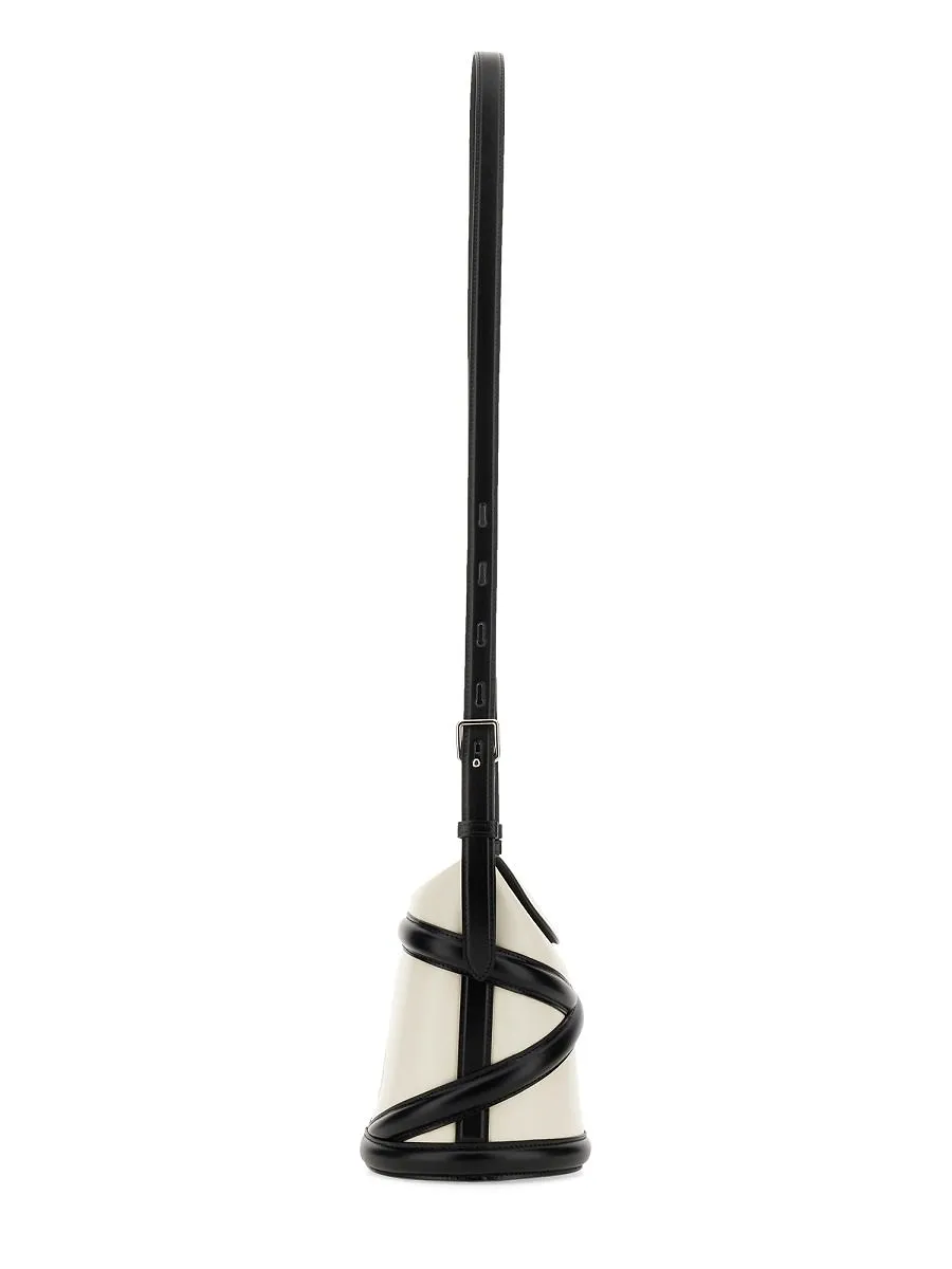 Alexander Mcqueen The Curve Small Bucket Bag