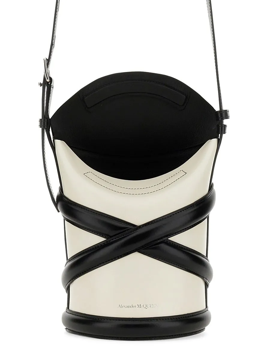Alexander Mcqueen The Curve Small Bucket Bag