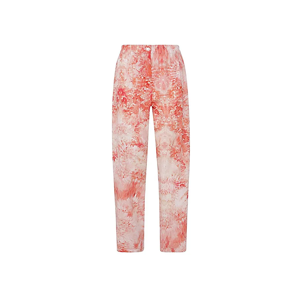 Alexander Mcqueen Tie-Dye Straight Leg Pyjama Pants