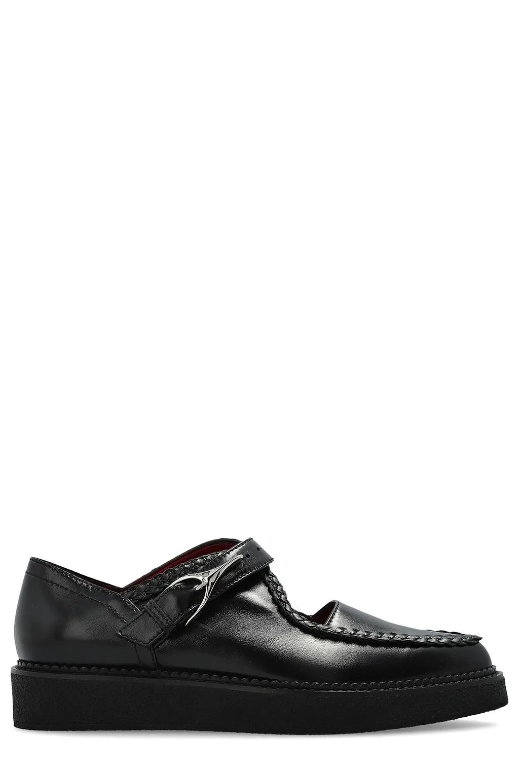 Alexander Mcqueen Wishbone Creeper Flat Shoes