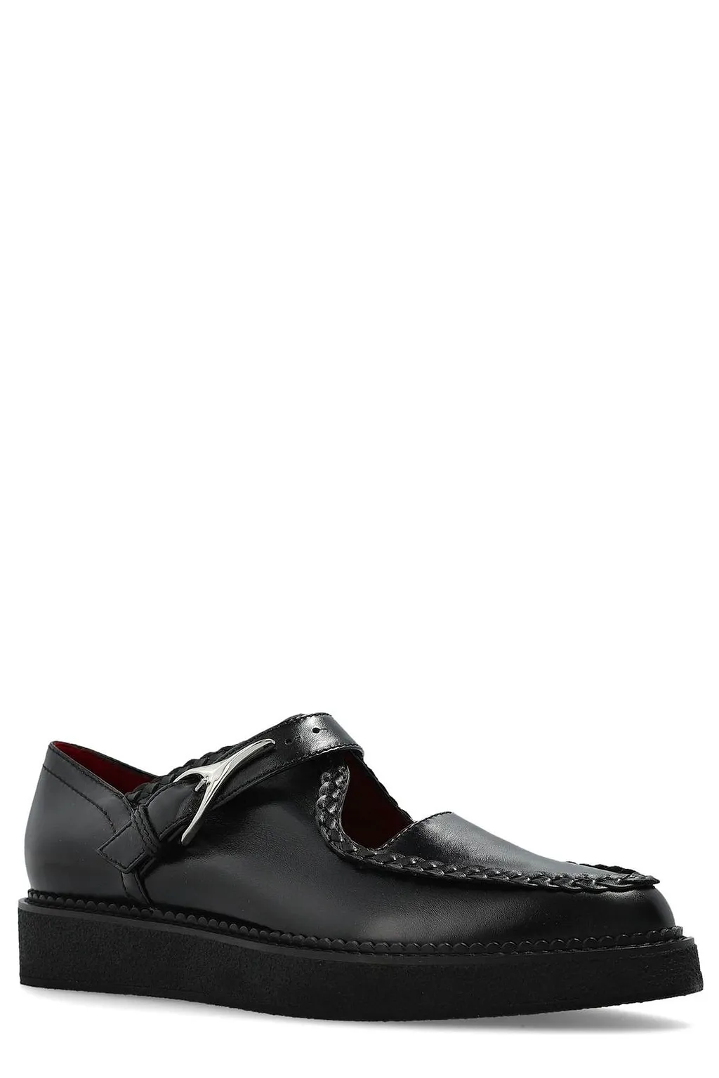 Alexander Mcqueen Wishbone Creeper Flat Shoes