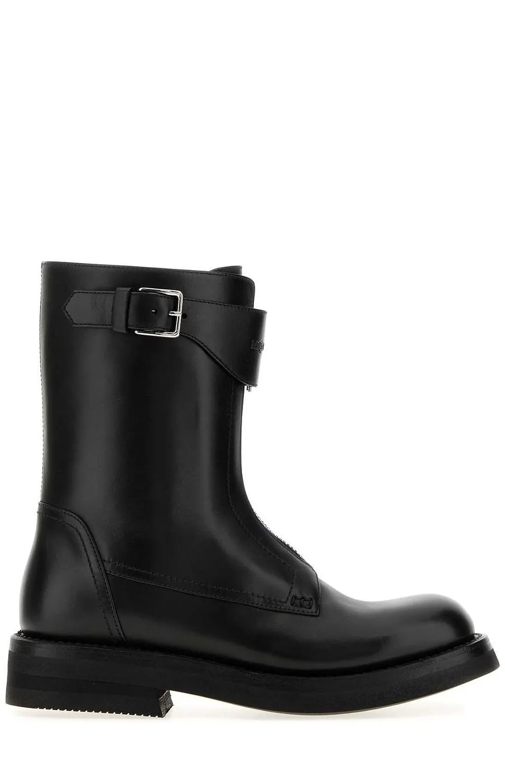 Alexander Mcqueen Zip Buckle Boots