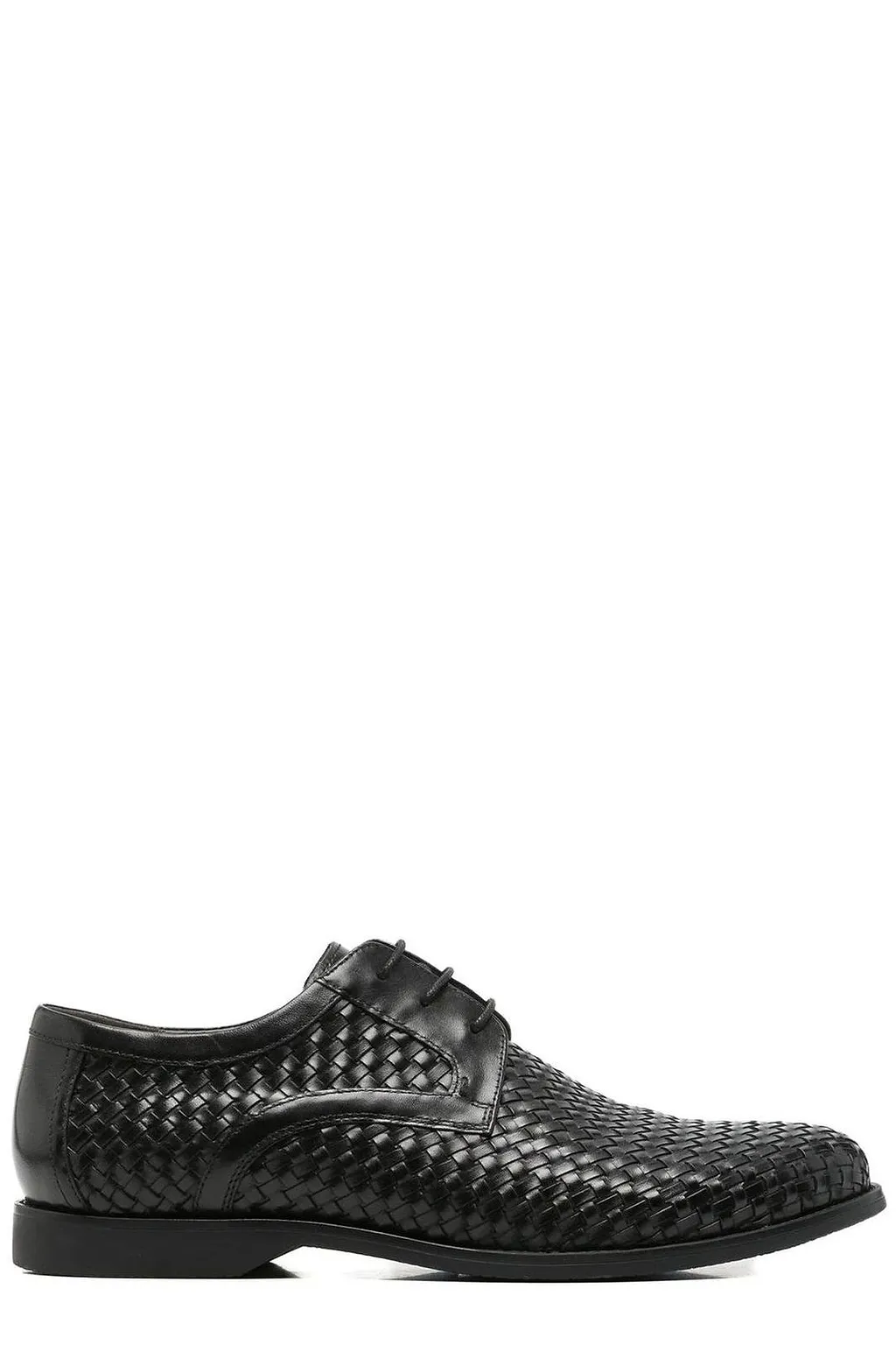 Alberto Gozzi Woven Derby Shoes