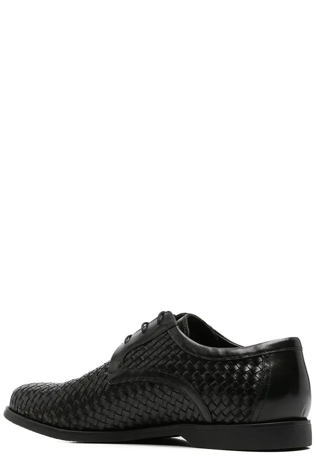 Alberto Gozzi Woven Derby Shoes