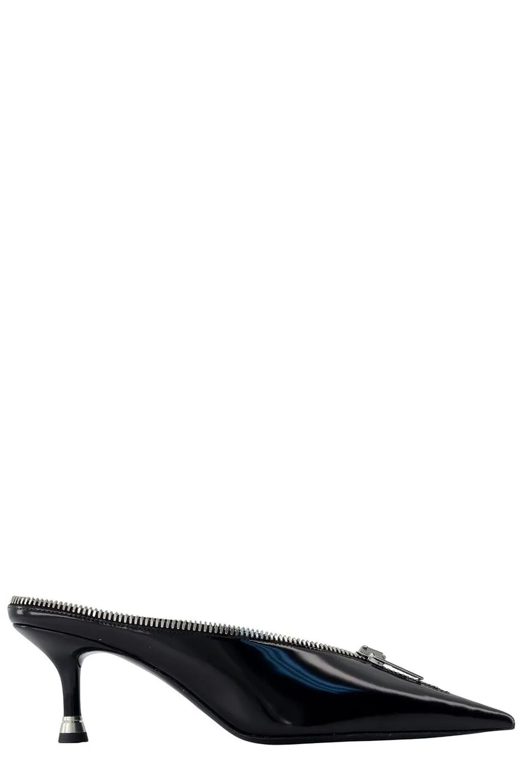 Alexander Wang Akila Zip Closed Toe Mules