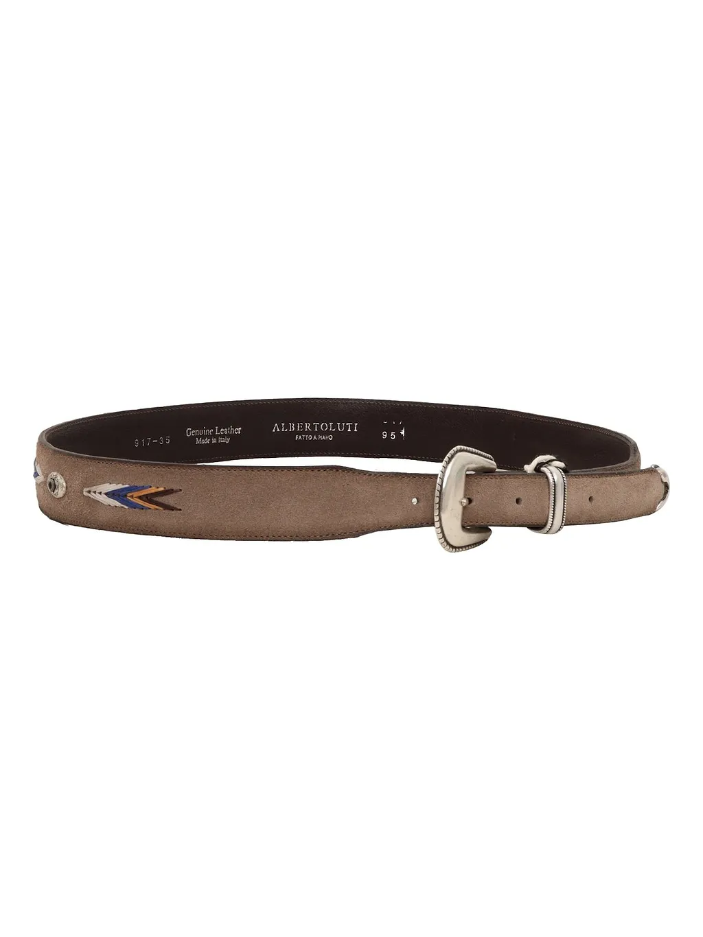 Alberto Luti Embroidered Belt