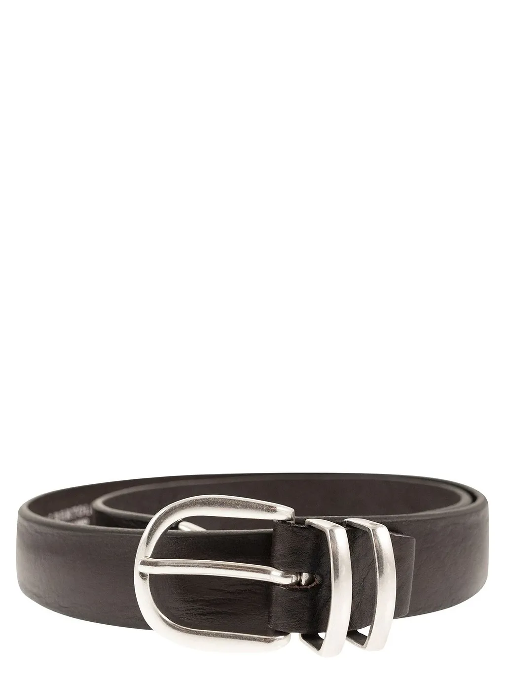 Alberto Luti Leather Buckle Belt