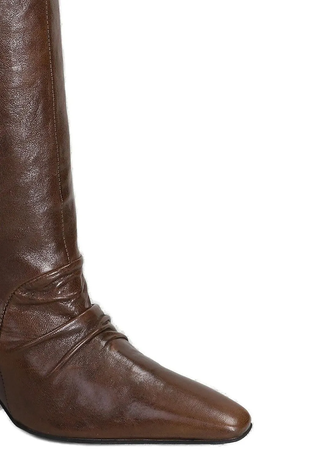 Alchimia Ruched Pointed Toe Boots