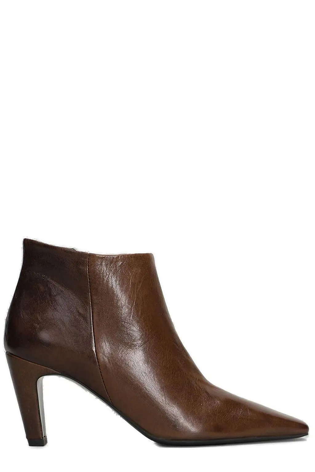 Alchimia Pointed-Toe Zipped Ankle Boots