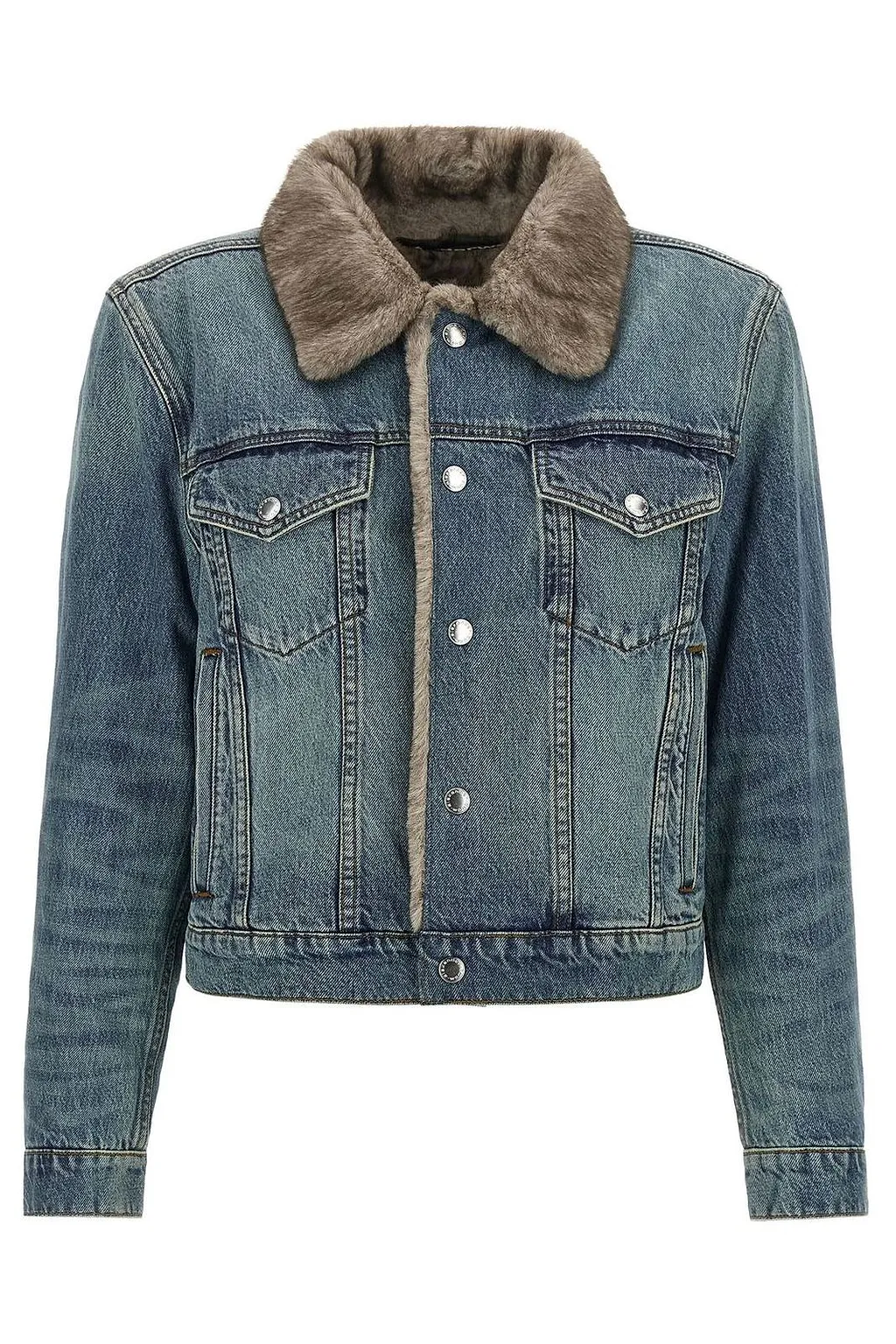 Alexander Wang Button-Up Denim Jacket