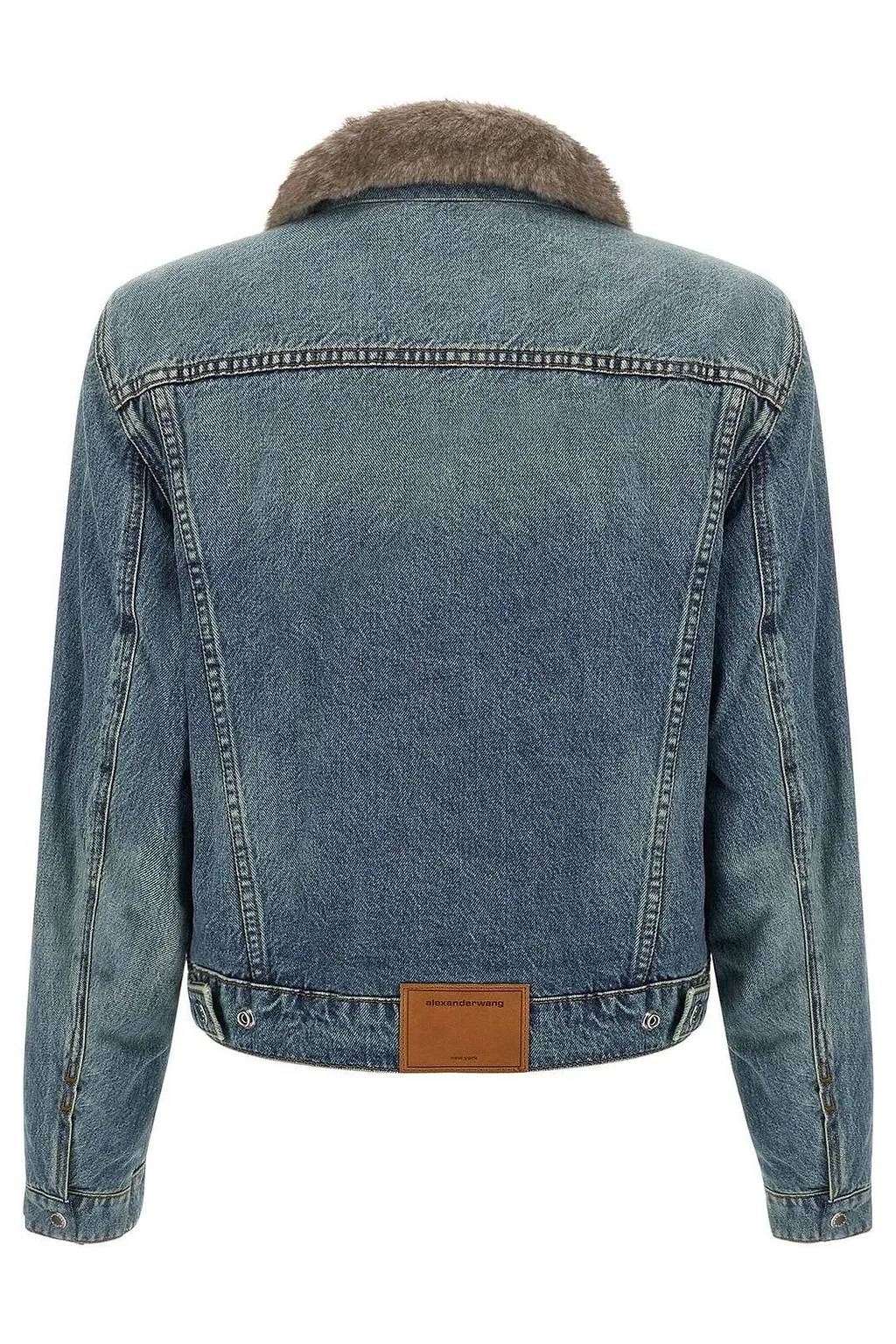 Alexander Wang Button-Up Denim Jacket