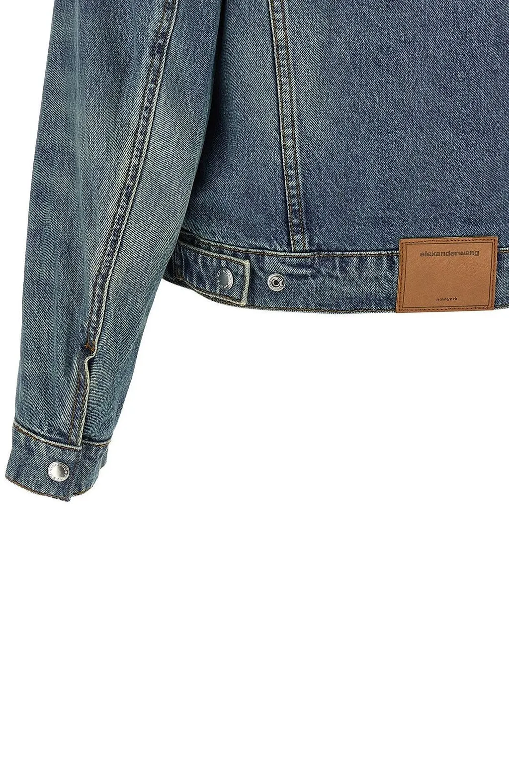 Alexander Wang Button-Up Denim Jacket