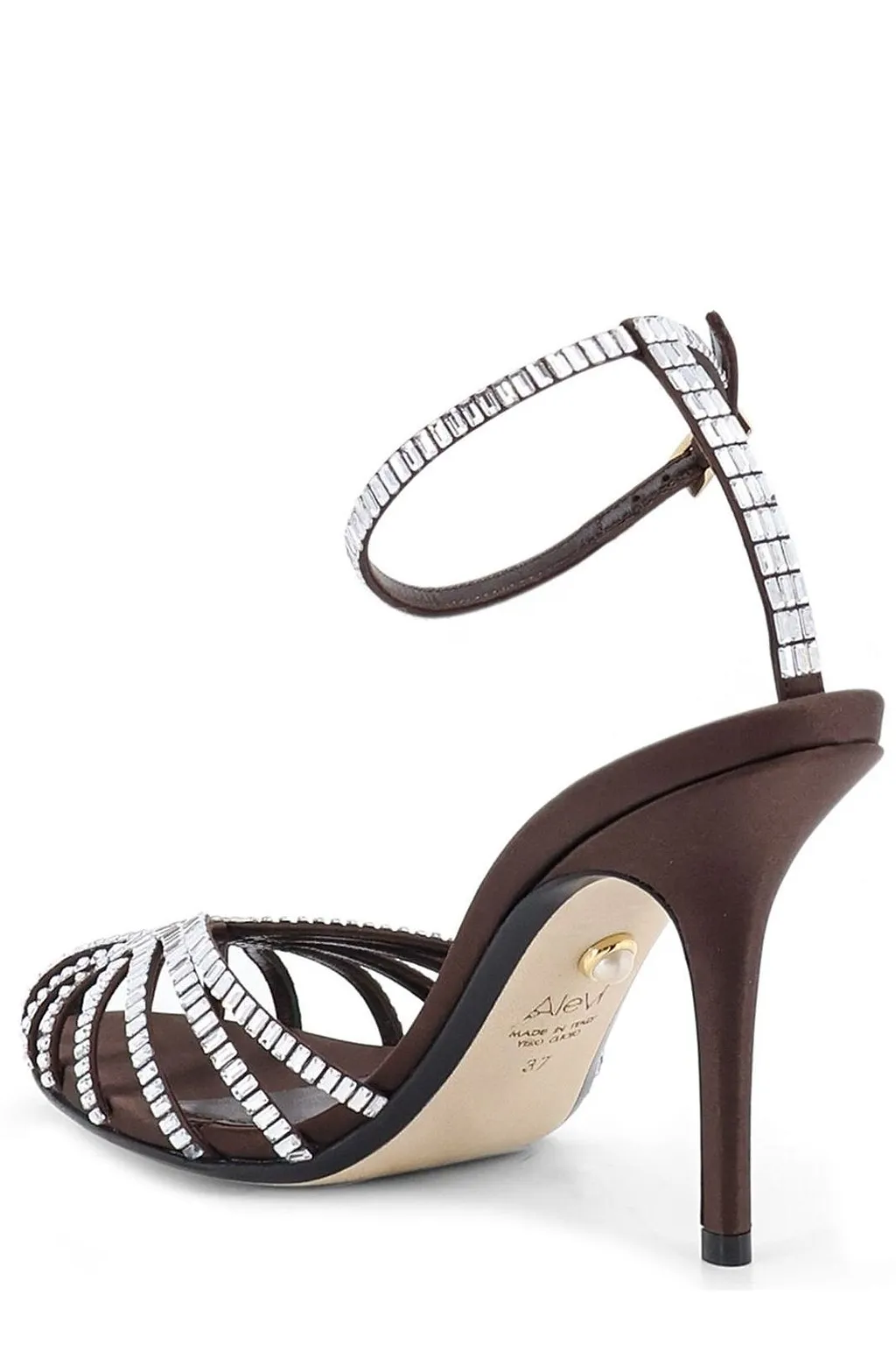 Aleví Milano Embellished Almond Toe Sandals
