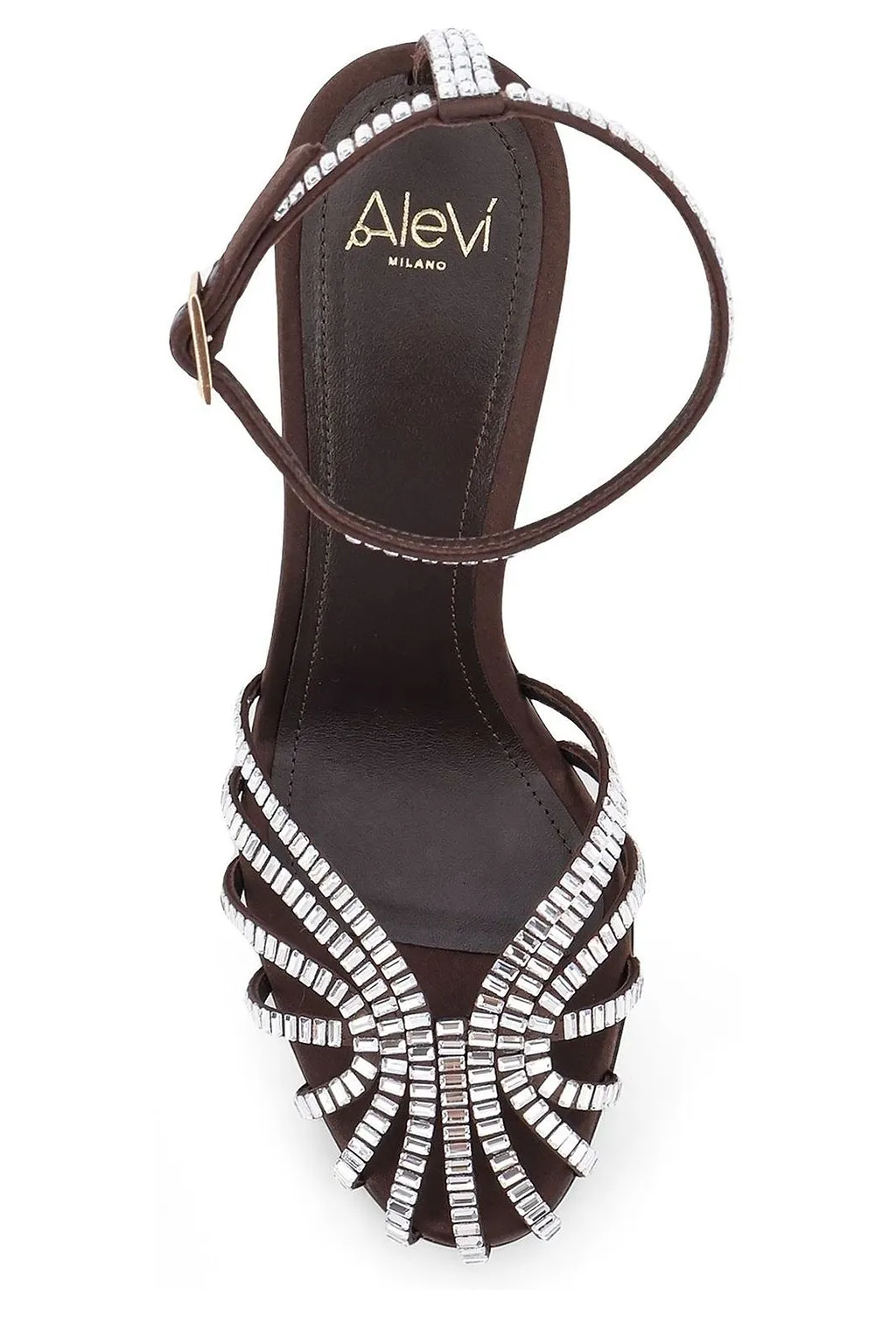 Aleví Milano Embellished Almond Toe Sandals