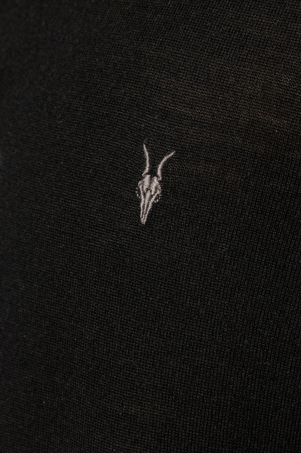 Allsaints Classic Embroidered Polo Shirt