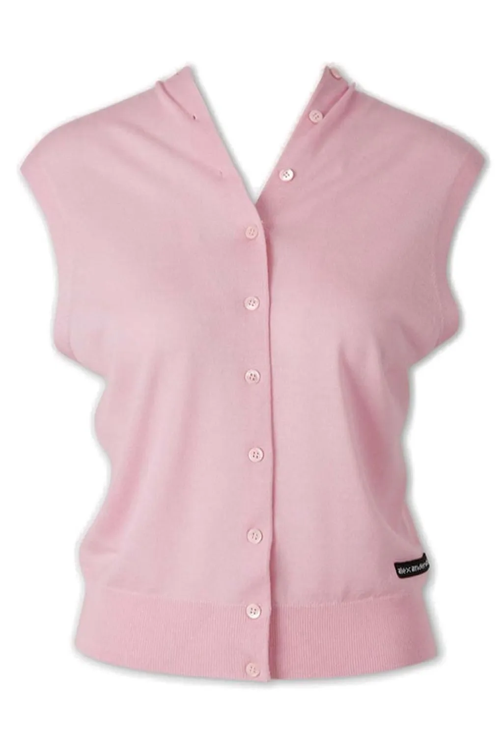 Alexander Wang Continuous Placket Tank Top Cardigan