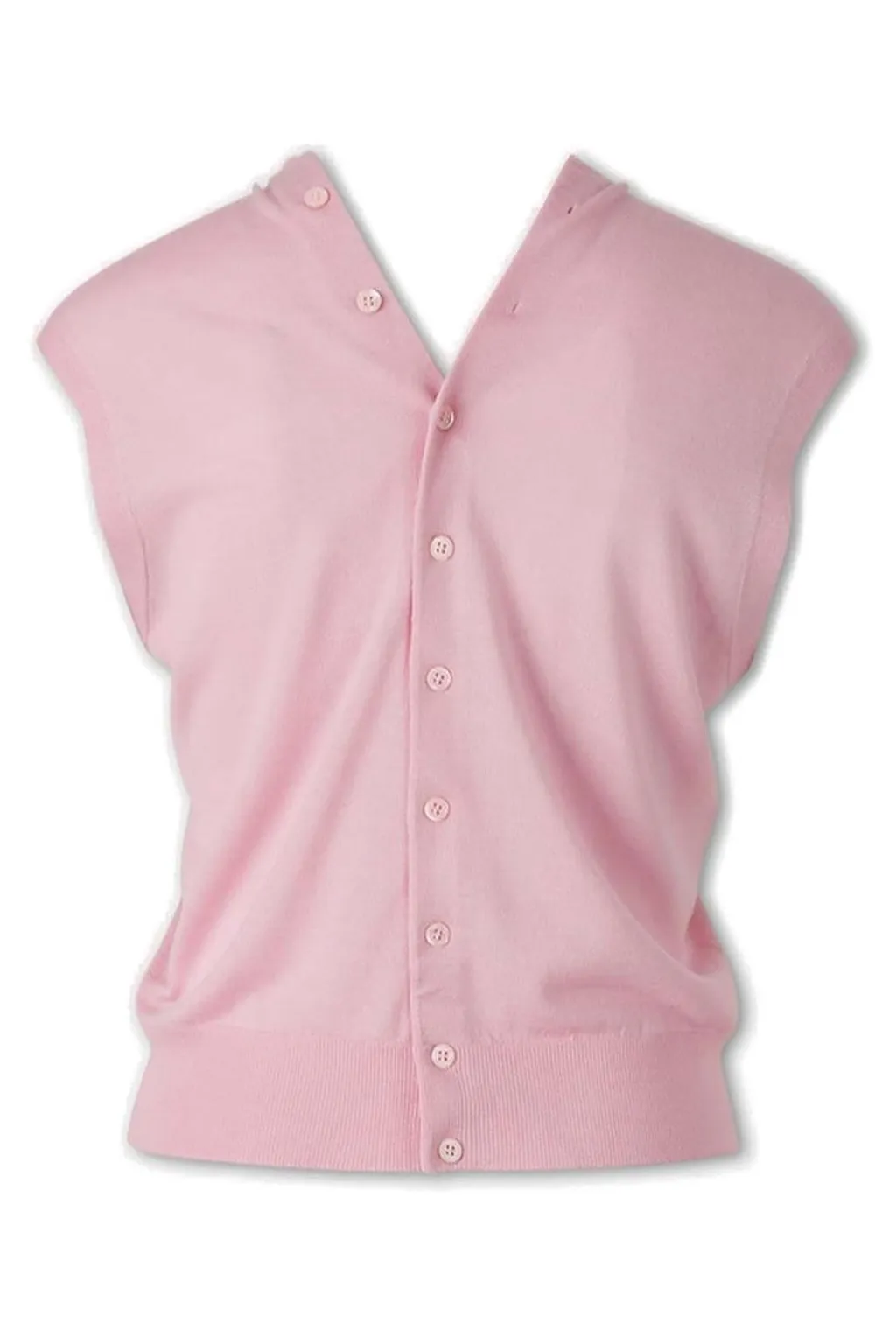 Alexander Wang Continuous Placket Tank Top Cardigan