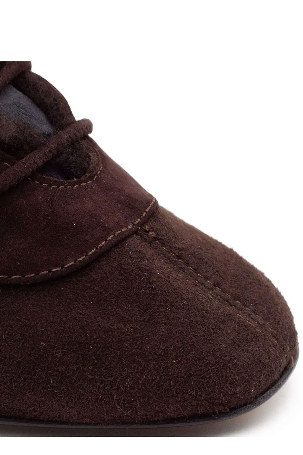 Aleví Milano Tapered Toe Lace-Up Ankle Boots